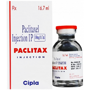 PACLITAX 100 MG / 16.7 ML ( PACLITAXEL ) FOR IV INJECTION 16.7 ML VIAL
